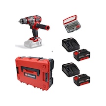 Einhell TP-CD 18/80 Li Bl Solo Darbesiz Matkap Vidalama + 2 x 4 Ah Starter Kit Akü Çanta ve Bits Uç Dahil Einhell TP-CD 18/80 Li Bl Solo Darbesiz Matkap Vidalama + 2 x 4 Ah Starter Kit Akü Çanta ve Bits Uç Dahil