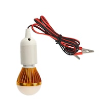 Dmax 4 Metre Seyyar Akü Led Lambası 12v 5w Kablolu Taşınabilir Çalışma Lambası Çok Renkli
