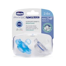 Chicco Physioforma Mini Soft 2'li Emzik 2-6 Ay Erkek