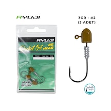 Ryuji Rocket Oil Jighead 3gr 2 3 Adet standart