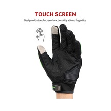 Pazly Erkek-kadın Motosiklet Eldiveni - Nefes Alabilir, Kaymaz, Dokunmatik Uyumlu, Dört Mevsim Kullanım