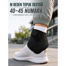 Trendexa Mey İthalat M Beden Topuk Çorabı 40-45 Numara Ayarlanabilir Cırtlı Topuk Destekleyici