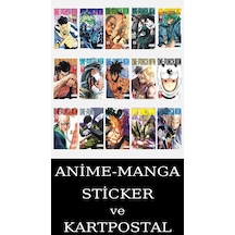 One Punch Man 6-20 Eksiksiz Manga Seti 15 Kitap / Tek Yumruk / Anime-manga Sticker Ve Kartpostal