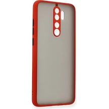 Gld-spt- Newface Xiaomi Redmi Note 8 Pro Kılıf Montreal Silikon Kapak - Kırmızı
