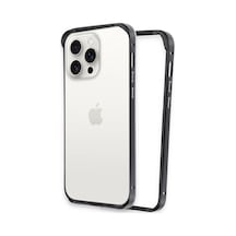 Apple iPhone  Uyumlu,  15 Pro Land Bumper Koruma Kapak - Siyah