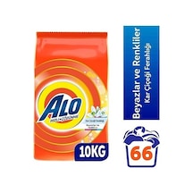 Alo 10 Kg Kar Çiçeği Ferahlğı Beyazlar Ve Renkliler Hızlı Çözülme Toz Deterjan
