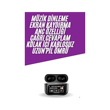Kablosuz Bluetooth Kulaklık Pro Yeni Nesil Dokunmatik Kontrol