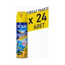 Biorad Parfümlü Dezenfektan Sprey Limon Kokulu 150ml - 24 Adet