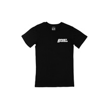Daha Hızlı Daha Öfkeli Cep Logo Tasarımlı Siyah Tişört