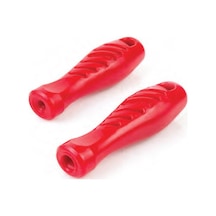 Plastik Ergonomik Eğe Sapı - Düz Geniş Ağızlı