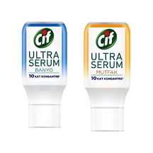Cıf Ultra Serum Banyo Kapsul 70 Ml+mutfak Kapsul 70 Ml Diğer