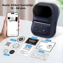 İdragon Taşınabilir Termal Barkod Ve Etiket Yazıcı - Android Ve Apple iOS Uyumlu