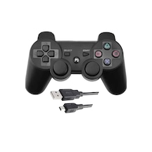 Ps3 Kablosuz Oyun Kolu Wireless Kablo Dahil Siyah