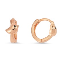 Rose Gümüş Minik Kuş Küpe G157Kpr2 Altınsepeti