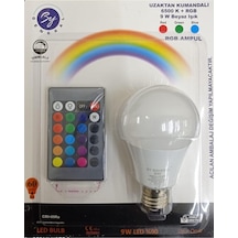 Tr Renk Değiştiren 9w Rgb Led Ampul, Rgb3rd20002 Diğer