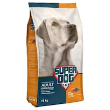 Super Dog Biftekli Yetişkin Köpek Maması 15 KG