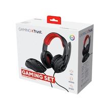 Trust 24761 Gaming Kulaklık Ve Fare İçeren 2 Si 1 Arada Oyun Seti