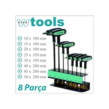 Weber Tools T Sap Delikli Torx Uçlu Allen Seti 8 Parça N11808