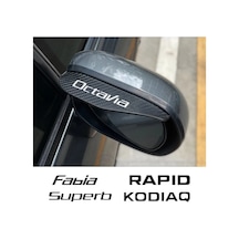 Trendooze Yağmur Superb-araba Superb Skoda Scala Roomster Rapid Octavia Kodiaq Kaş Karoq Kamiq Fabia Enyaq Dikiz Citigo Aynası Aksesuarları Xi