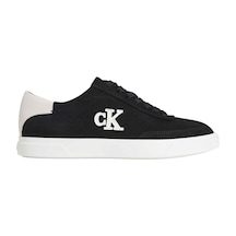 Calvin Klein Kadın Marka Logolu Günlük Kullanıma Uygun Siyah-beyaz Sneaker Hw0hw03144 0gm