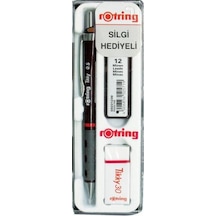 Rotring Tikky Rd 0.7+Min Silgi - Bordo