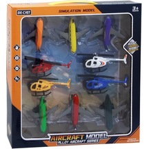 D003-4w Metal Uçak Helikopter-smt