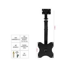 32- 40 İnç 82-102cm Lcd Askı Aparatı Tavan Hareketli Ufix Uf-32kt