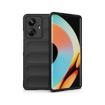 Realme 10 Pro 5g Uyumlu Kılıf Optimum Silikon - Siyah