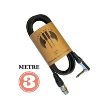 Mikrofon Kablosu 3m Stüdyo Condenser Mikrofon Kablosu Xlr Dişi/L Konnector Kablosu