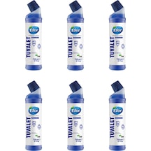 Efor Wc Temizleyici 6 Adet 750 Ml Tuvalet Kireç Ve Ferah Kokulu Hijyen