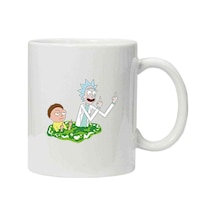 Kupa Bardak Rick ve Morty Rick Sanchez Morty Smith