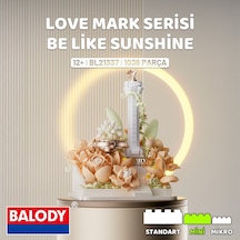 Balody Be Like Sunshine Love Mark Serisi Yapı Bloğu Seti 1036 Parça