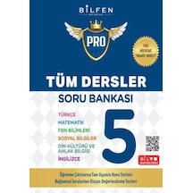 Bilfen Yayıncılık 5. Sınıf Pro Tüm Dersler Soru Bankası