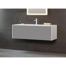 Orka Cube 120 Alt Modül + Lavabo Modul Mat Gri Diğer