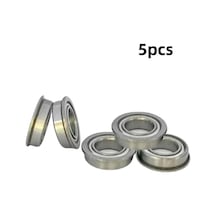 Dashanshop 5 Adet Mf148zz 8x14x4mm Mini Metal Flanged Rulman Hassas Uygulamalar İçin İnce Duvarlı