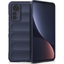 Xiaomi Mi 12 Lite Uyumlu Kılıf Optimum Silikon - Lacivert