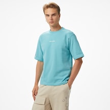United4 Unıted4 Comfort Erkek Mavi T-shirt Utms25ss Mavi