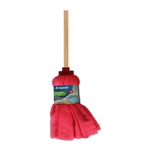 Spark Havlu Paspas Mop Large Ucu Ve Ahşap Sapı Takım Fuşya