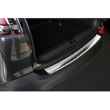 S-Dizayn Opel Crossland X Krom Arka  Tampon Eşiği 2017 ve Üzeri