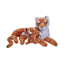 Wild Republic Jumbo Boy Yavrulu Kaplan 76 Cm 24100 Çok Renkli