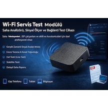 Wi-fi Servis Test Modülü Saha Analizörü, Sinyal Ölçer Ve Bağlantı Test Modülü