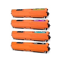Hp İle Uyumlu Laserjet Pro 100 Color Mfp M175a Toner Takım Yüksek Kapasite Muadil 4 Renk