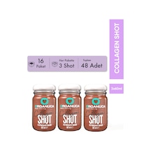 Avantajlı 16 Paket 3 Lü Collagen Shot 60 Ml 5 Gr Kolajen 48 Adet
