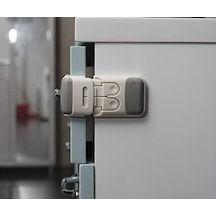Unisex Çekmece Kilidi Gri - 5 Adet