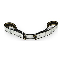Melasty Köstek Siyah/sarı 3 Tokalı Derili 40 Mm -2452