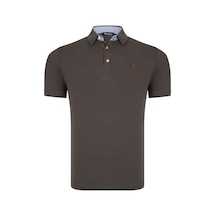 T8582 Dewberry Erkek T-shırt-koyu Haki Koyu Haki