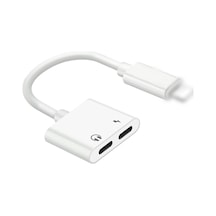 Teltree İphone Kulaklık Ve Şarj Çevirici, 2合1 Ses Ve Şarj Portu, Hızlı Şarj Ve Kaliteli Ses, Ios 10.3+ Uyumlu, Taşınabilir Abs Malzeme Teltree İphone Kulaklık Ve Şarj Çevirici, 2合1 Ses Ve Şarj Portu, Hızlı Şarj Ve Kaliteli Ses, Ios 10.3+ Uyumlu, Taşınabilir Abs Malzeme