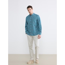 Lcwaıkıkı Classic Bej Standart Kalıp Gabardin Erkek Chino Pantolon