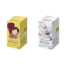 Cantex Tech Cantex One Piece Card Game 2 Paket Beyaz Ve Sarı Booster 20 Kart Koleksiyon İçin İdeal