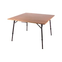 Freecamp Terra Bamboo Ayarlanabilir Katlanır Masa Kahverengi